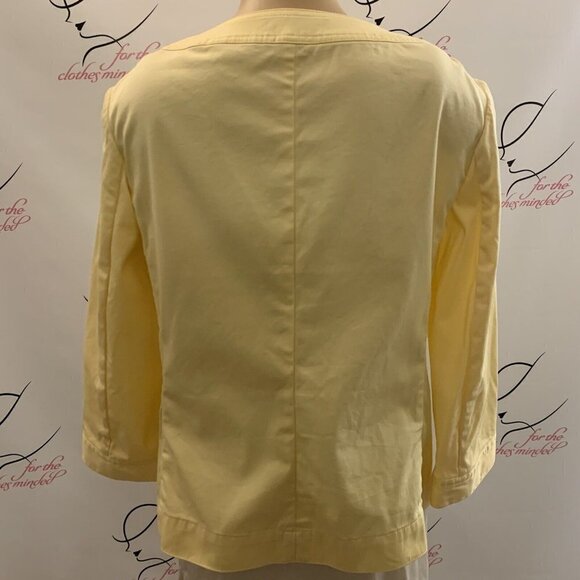 Talbot's. Size 6, Bust 36". Pintuck Pleating. Unlined. Button Front. B56 - Picture 4 of 5